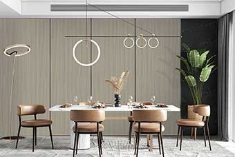 昆明轻奢风格-餐厅