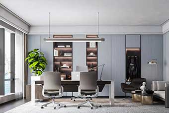 昆明轻奢风格-书房