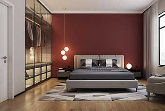 昆明现代风格-卧室