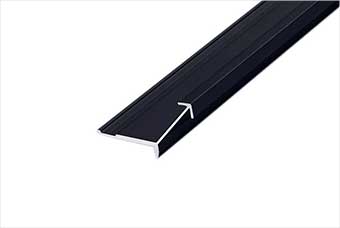 昆明航空纤维墙咔铝合金阳角线（哑黑氧化）