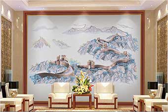 昆明森佰汇航空纤维墙咔（唯我中华）