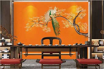 昆明森佰汇航空纤维墙咔（春花秋月）