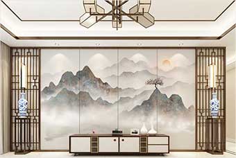 昆明森佰汇航空纤维（山水画系列）